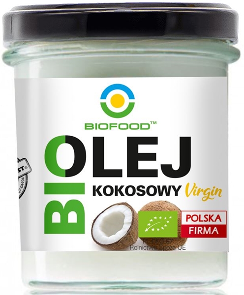 Bio Food Olej kokosowy virgin BIO