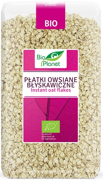 Bio Planet Płatki owsiane błyskawiczne BIO