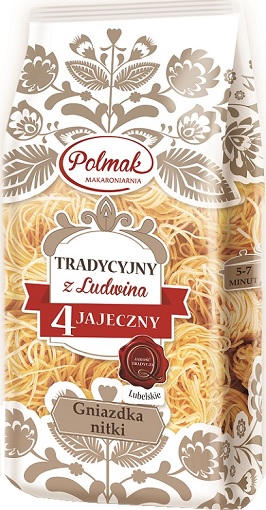 Pol-Mak Pasta Traditional Nests Threads 4 Eier von Ludwin