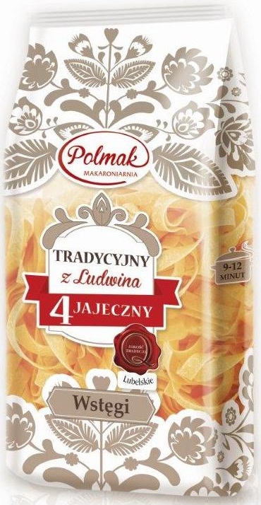 Pol-Mak Pasta Traditional Ribbon 4 яйца от Ludwin