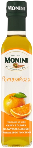 Monini Przyprawa na bazie oliwy z oliwek pomarańcza