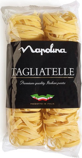 Napolina pasta, 100% durum wheat Tagliatelle