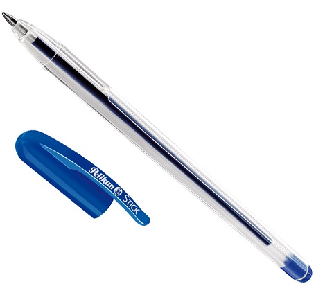 Pelikan bolígrafo azul del palillo