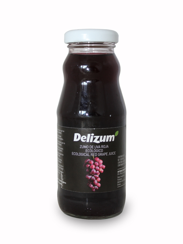 Delizum sok z czerwonych winogron BIO