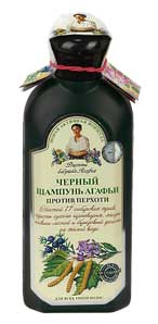 Agafi Grandmother's recipes Black anti-dandruff shampoo