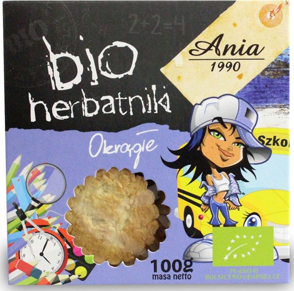 Bio Ania Herbatniki okrągłe BIO