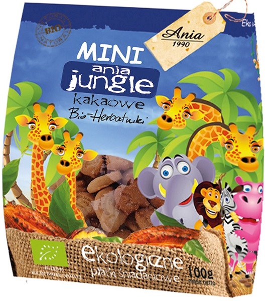 Bio Ania BIO mini jungle cocoa cakes