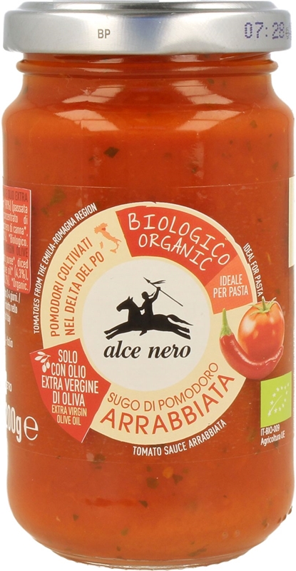 Alce Nero sos pomidorowy arrabiata BIO