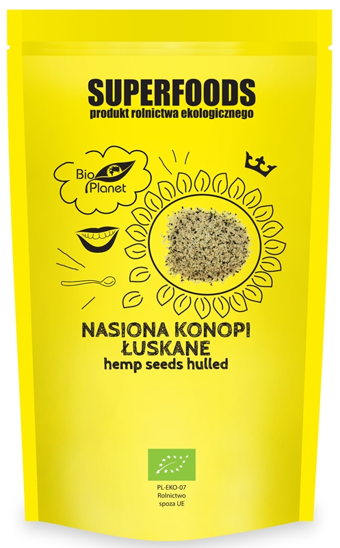 Bio Planet Hemp seeds shelled BIO