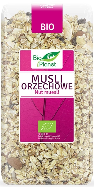 Арахисовые мюсли Bio Planet BIO