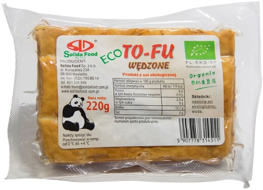 BIO Geräucherter Solida Food Tofu
