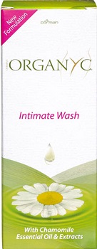 lavado de higiene íntima naturales Organyc con la manzanilla