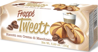 Bogutti Frappe Tweett cakes with cream macchiato