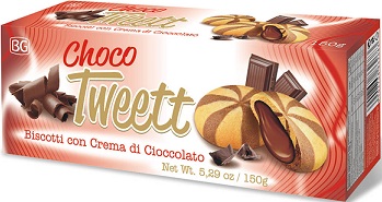 Bogutti Choco Tweett tortas con crema de chocolate