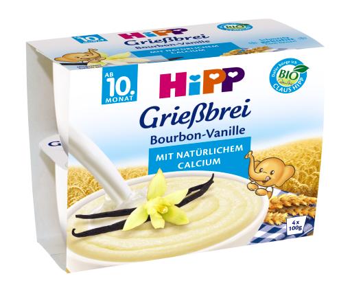 HiPP Bio lechosa gachas de vainilla
