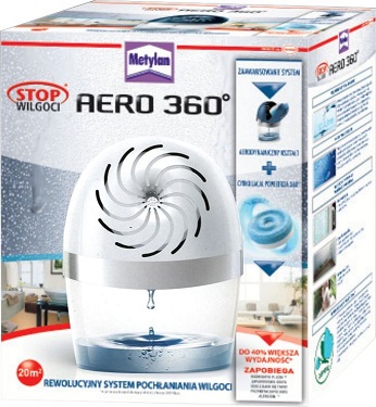 Metilato Aero absorbedor de humedad 360