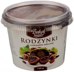 Bakal Sweet Rodzynki w czekoladzie mlecznej