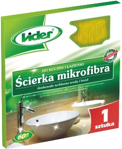 Líder paño de microfibra para la cocina y el baño
