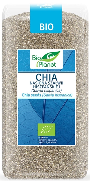 Bio Planet Chia Spanischer Salbei Samen (Salvia hispanica) BIO