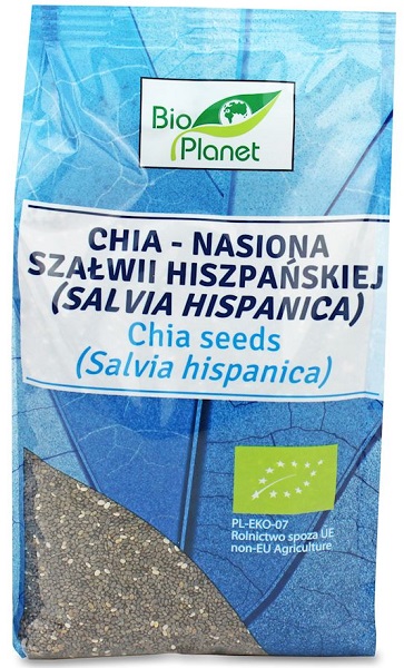 Bio Planet Chia nasiona szałwii hiszpańskiej (Salvia hispanica) BIO
