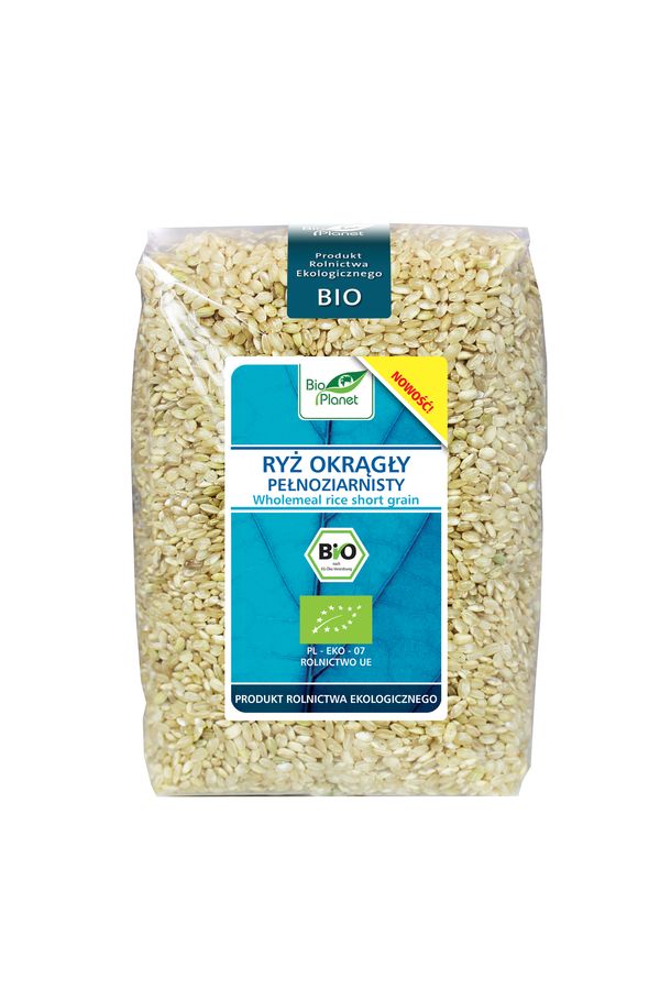 Bio Planet ryż okrągły pełnoziarnisty BIO