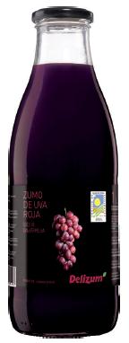 Delizum juice from red grapes BIO