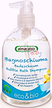 Almacabio baño de burbujas para los bebés