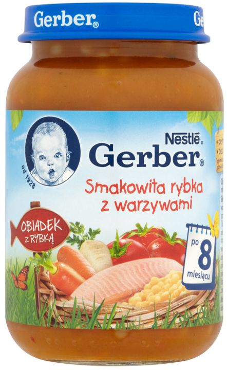 Gerber Obiadek Smakowita rybka z warzywami