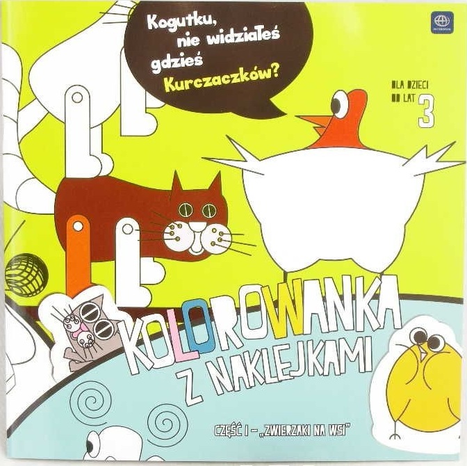 Interdruk Kolorowanka z naklejkami