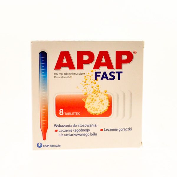 Apap fast tabletki musujące