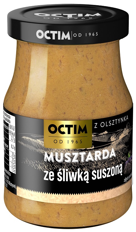 Octim  Musztarda ze śliwką suszoną