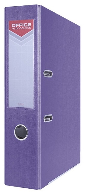 Office segregator A4 75MM fioletowy