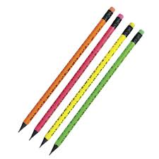 Easy Graphite Pencil with Eraser Triangular