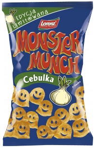 Monster Munch Chips, Kartoffel mit dem Geschmack von Lampen
