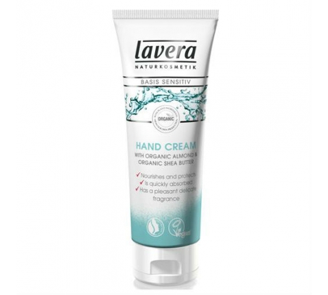 Lavera Naturalkosmetik krem do rąk z bio-migdałami i masłem shea