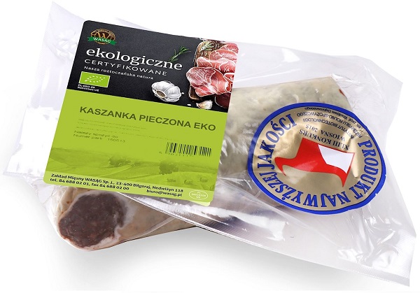 Wasąg Kaszanka pieczona BIO