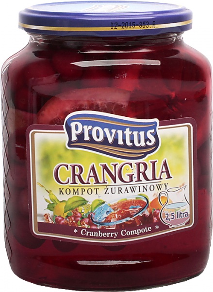 Provitus Crangria kompot żurawinowy