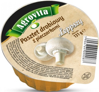Better Agrovita chicken pie with mushrooms