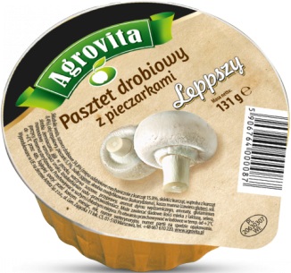 Bessere Agrovita Hühnerpastete mit Pilzen