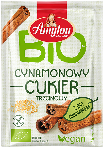 Amylon Cukier cynamonowy  bezglutenowy BIO