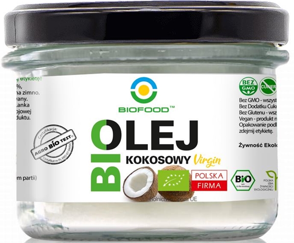 Bio Food olej kokosowy virgin BIO