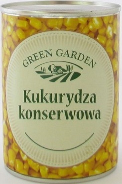 Green Garden tinned corn