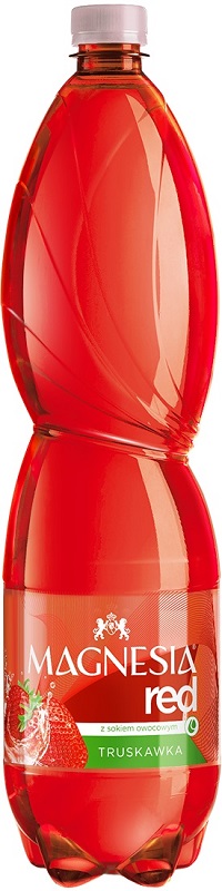 soda de la fresa roja Magnesia
