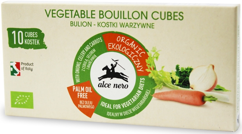 Alce Nero cubes et légumes BIO