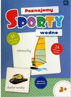 Coloring Interdruk A4 16 pages to Know sports a super fun , 24 stickers, trivia Water Sports