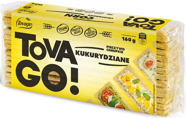 Knäckebrot TOVAGO Maisfaserquelle