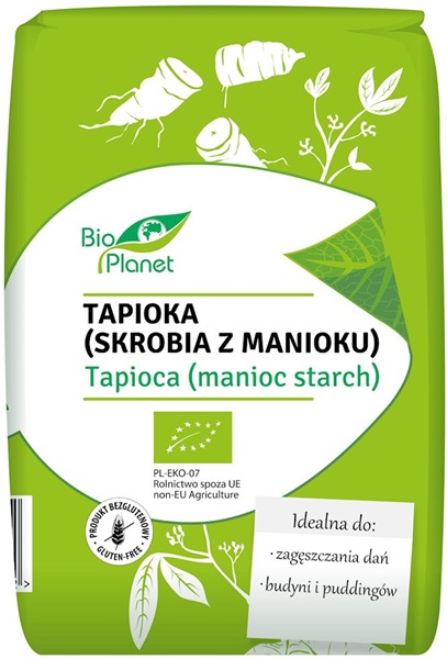 Bio Planet Tapioka skrobia z manioku bezglutenowa BIO
