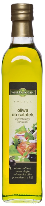 Wielkopolski Oliwa do sałatek z pierwszego tłoczenia