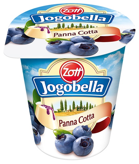 Zott Jogobella jogurt jagodowy o smaku panna cotta