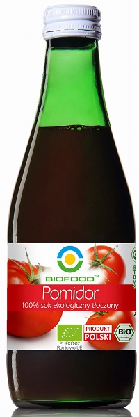 Bio Food Sok pomidorowy NFC bezglutenowy BIO